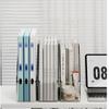 1PCS Student Desktop Textbook Book Transparent Book Stand Office File Storage Shelf Plastic A4 Paper Organising Box