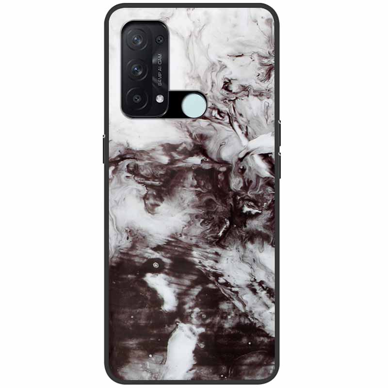 Case for Oppo Reno 5A Cover 3A A54 5G Marble Soft TPU Silicone Phone Covers for Oppo Reno5 A Case Reno3 A Reno5A Bumper Cool
