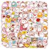 135Pcs/Set Molang Mini Diary Manual Stickers DIY Scrapbooks Album Decor Decals Stickers