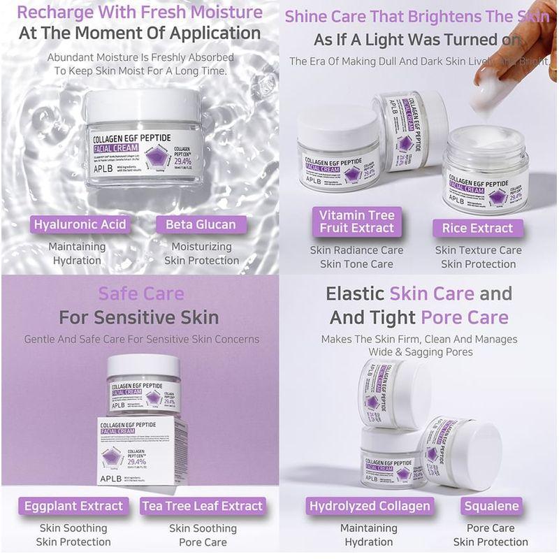 APLB - Collagen EGF Peptide Facial Cream Set