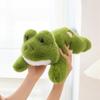 Hot Simulation Giant Frog Plush Toy Stuffed Animals Plushies Green Lying Frogs Throw Pillow Cushion Home Deco for Kids Gift