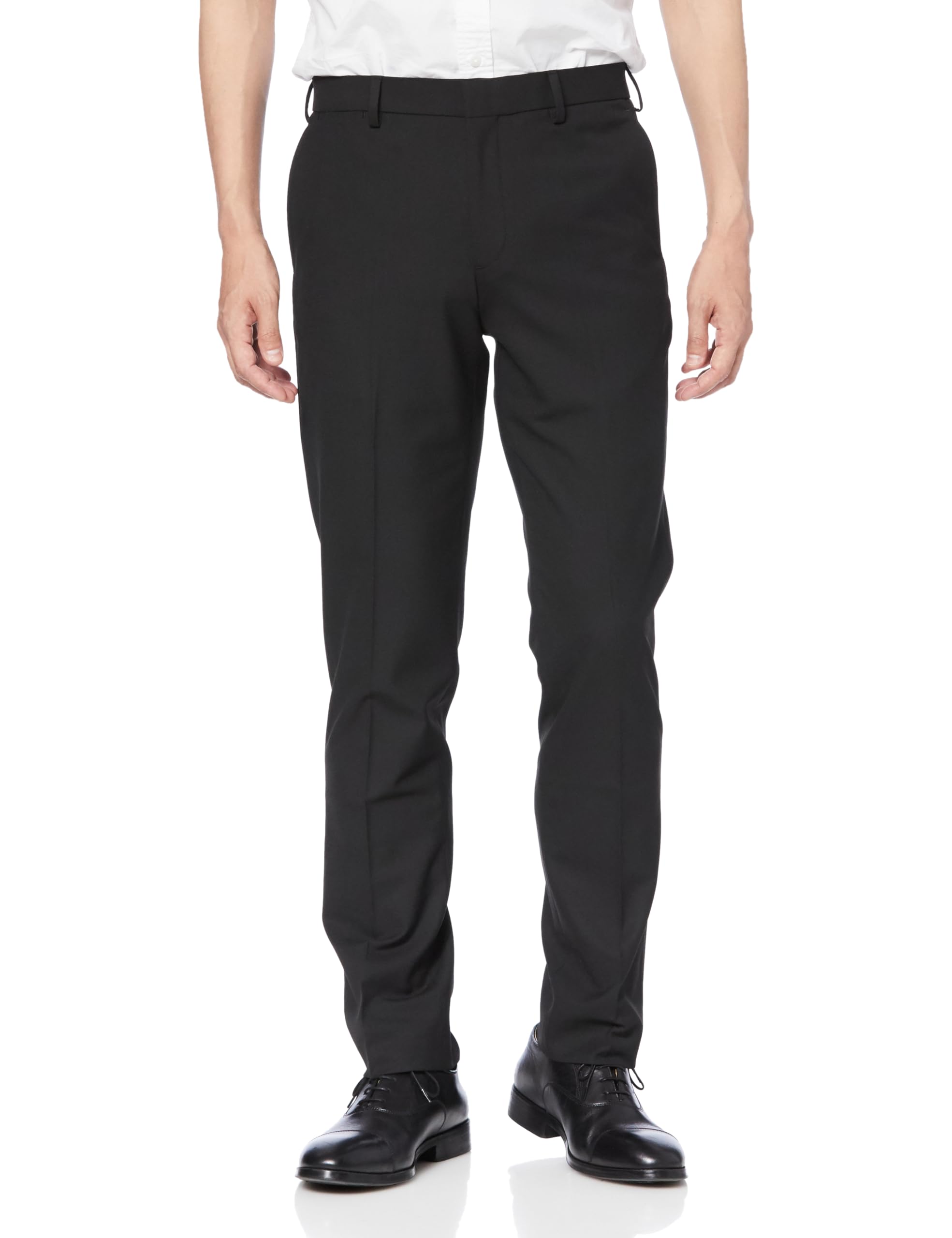 

Зауженные эластичные брюки для W31 L29 [Amazon Essentials] Мужские, устойчивые к сминанию, Черные, /