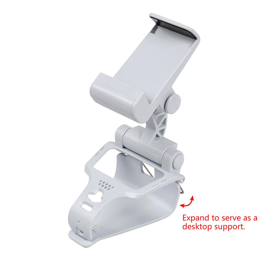 Multiple Angle Smartphone Holder Adjustable Stretchable Clip with Strong Metal Base Suitable for P5 P4 Game Controllers