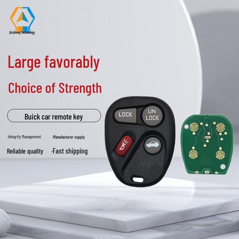 

Пульт-ключ Buick с 4 кнопками, частота 315 МГц Remote Shell