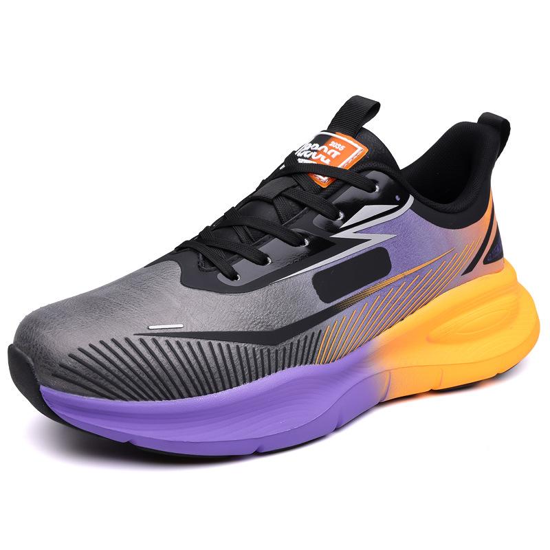 

Модная мужская обувь 2024 года Дышащая обувь для активного отдыха и досуга Трендовая легкая обувь с низким верхом Молодежная обувь для бега Противоскользящая спортивная обувь Размер 38-45 45