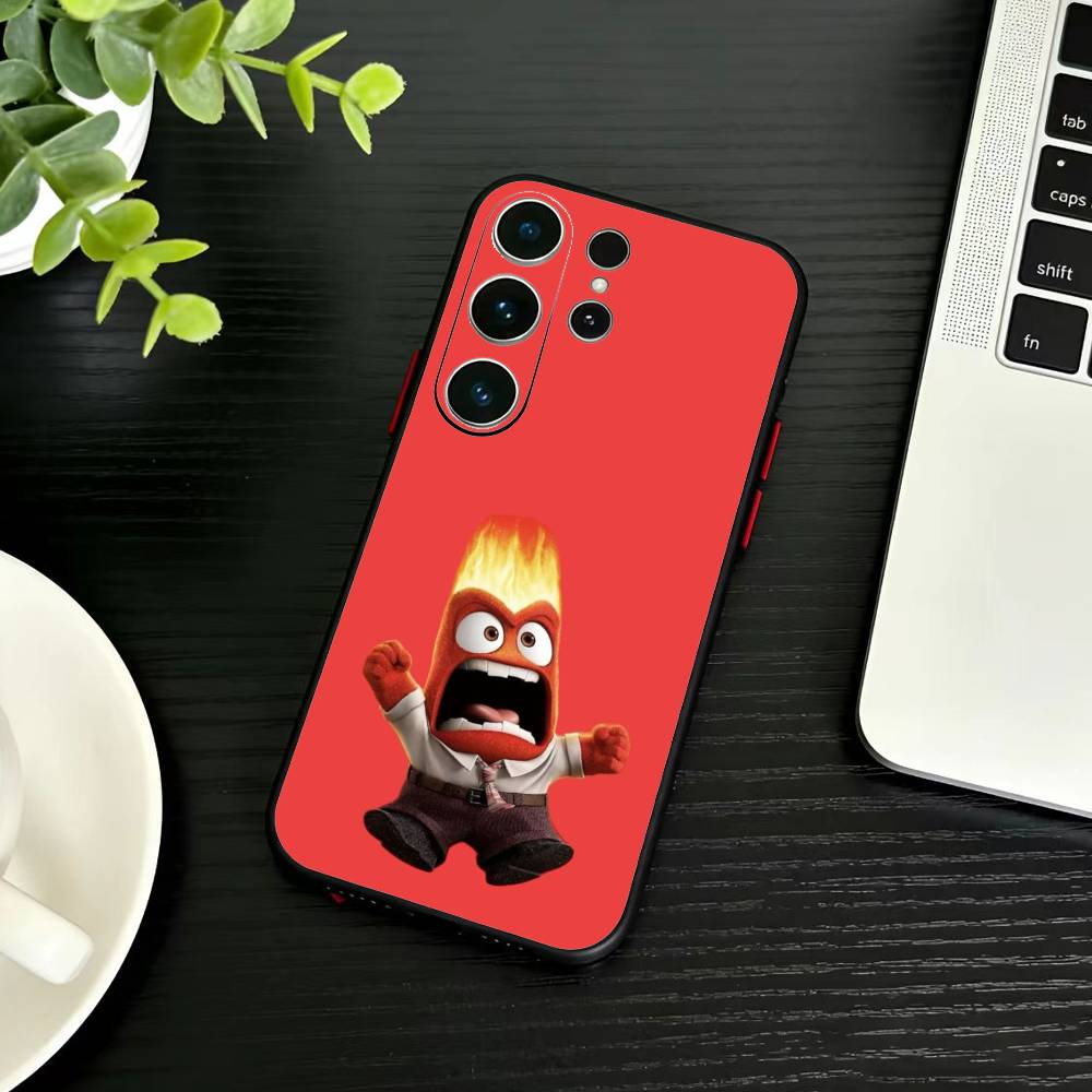 

Adventure Anime Inside Out Phone Case For Samsung S26,S25,S24,S23,S22,S21,S20,Plus,Fe,Lite,Others Black Cover Samsung S21lite