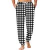 Men's Pajama Pants with Pockets - Casual Pants for Home Sleepwear