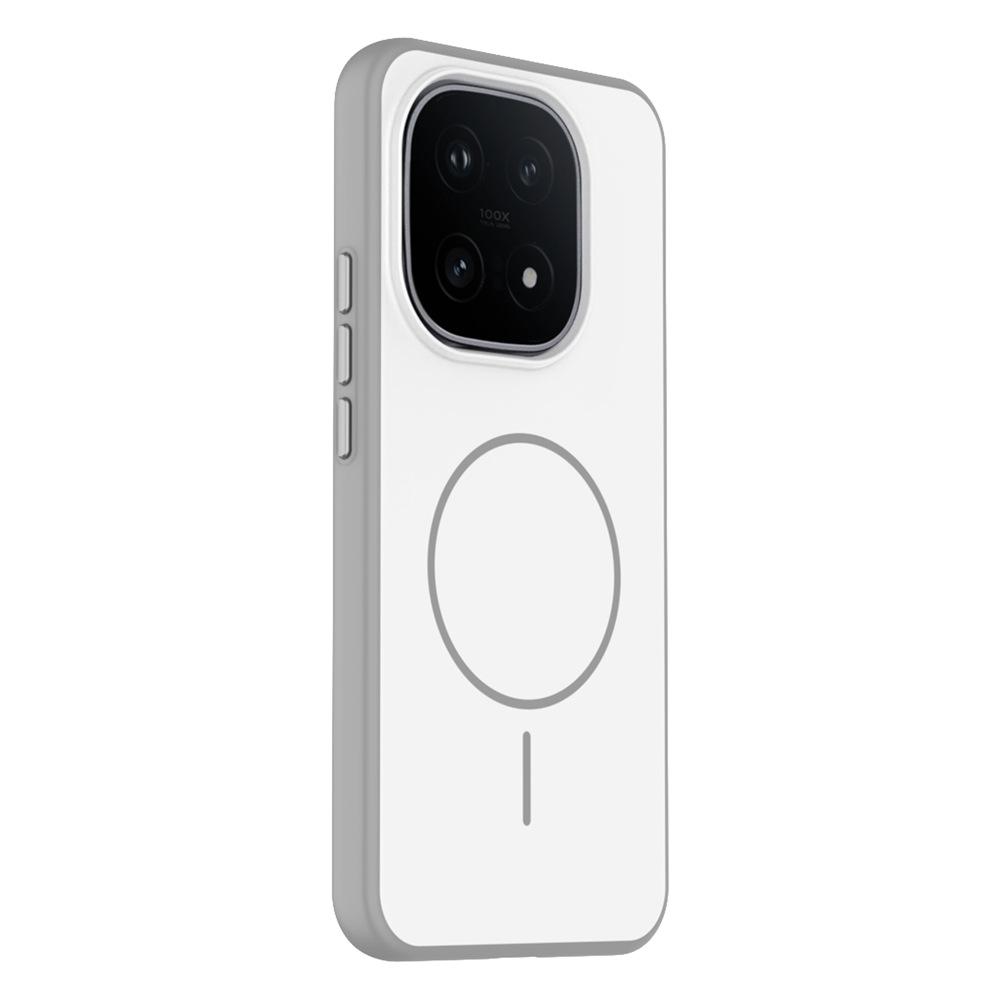 Oppo Find X9 Pro Matný magnetický kroužek, Pocit kůže, Odolný proti pádu, Barevné blokování, Kompatibilní s iQoo 15