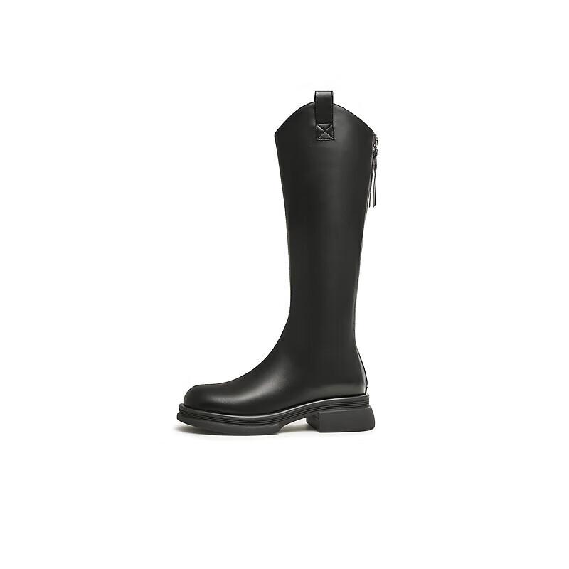 Teenmix Women's Stylish High-Tube Boots