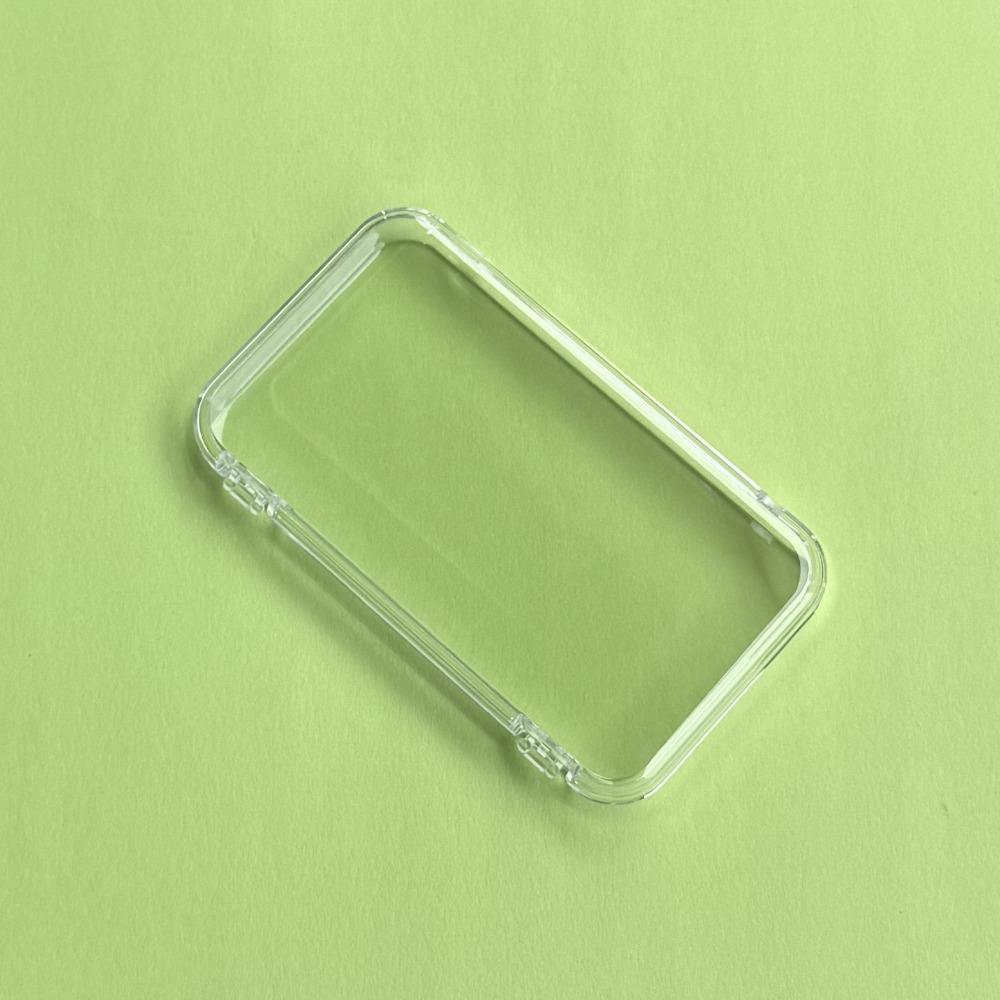 Rectangle Clear Jewelry Box Plastic Packaging Box Nail Storage Case For False Nails Display
