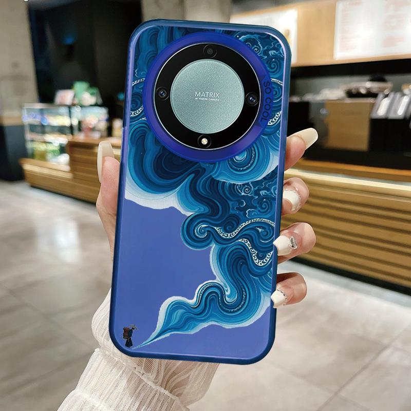 Case for Honor Magic5 Lite X9a Magic 6 Lite X9b X7a X8a X7B X8B 90 Lite 70 90 200 Smart Phone Cover Funny Snow Mountain Bumper
