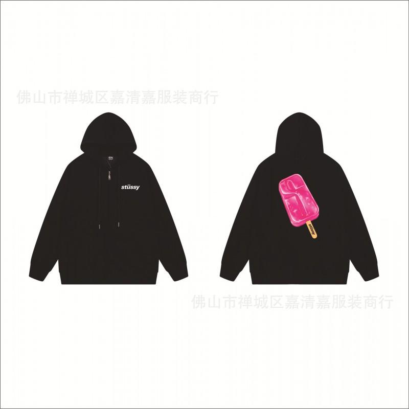 Mens Oversized Zip-Up Hooded Sweatshirt Casual Streetwear Cotton Pullover Fall