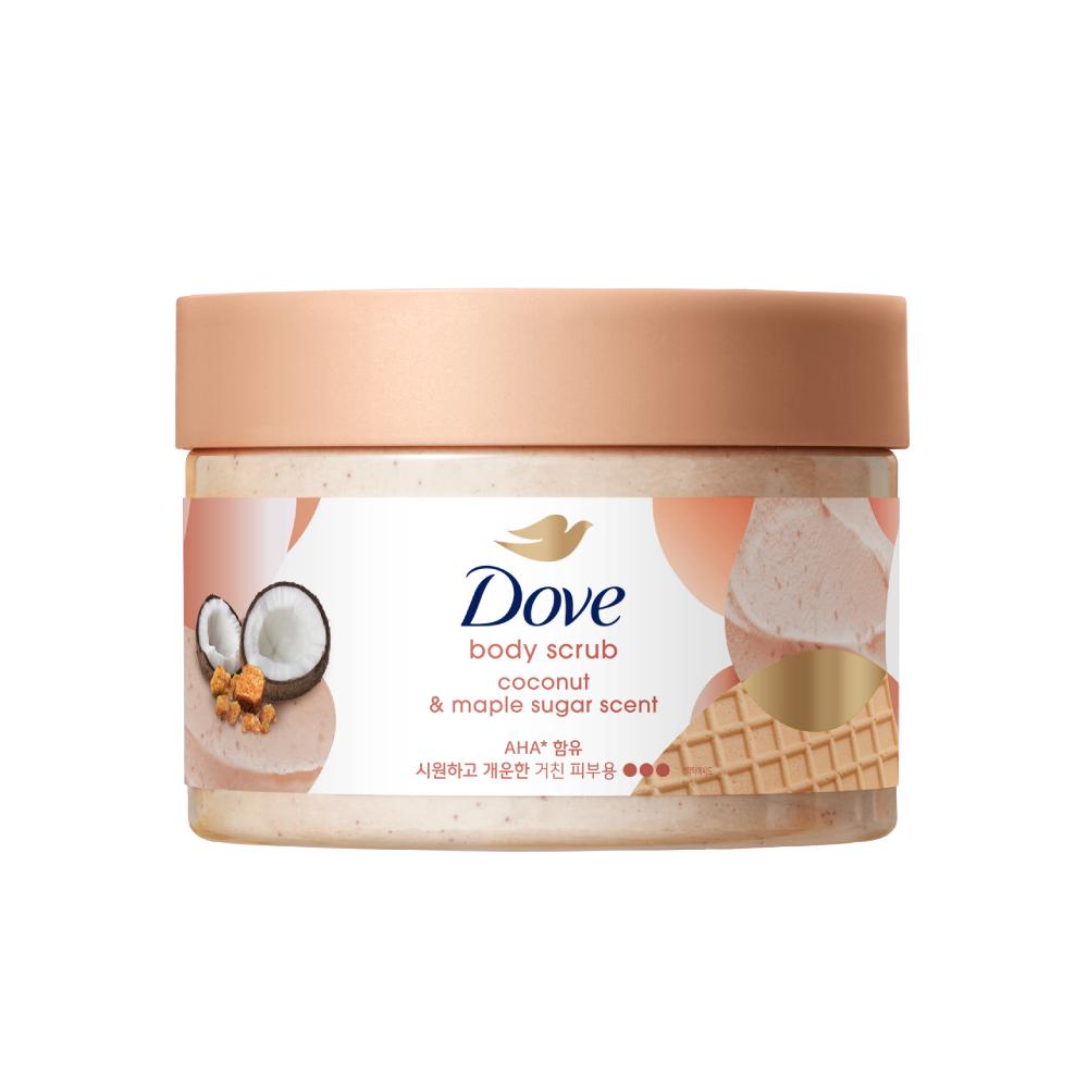 

Dove Body Scrub 298g (Choose 1 of 3) [NEW] Coconut & Maple Sugar Flavor