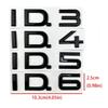 1Pc Car Body Emblem Trunk Badge Sticker For ID.3 4 5 6 BORA GOLF JETTA MK4 PASSAT SCIROCCO SR36 TIGUAN TOUAREG
