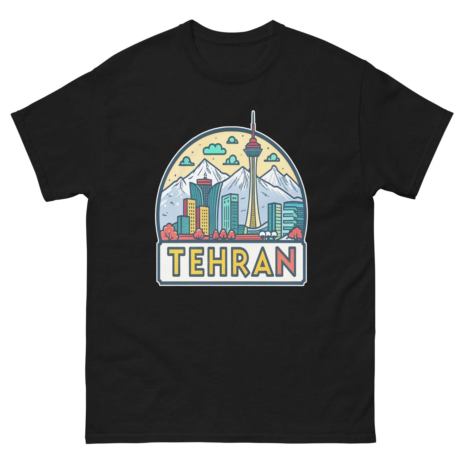 Tehran World Travel Urban Area City T-Shirt M