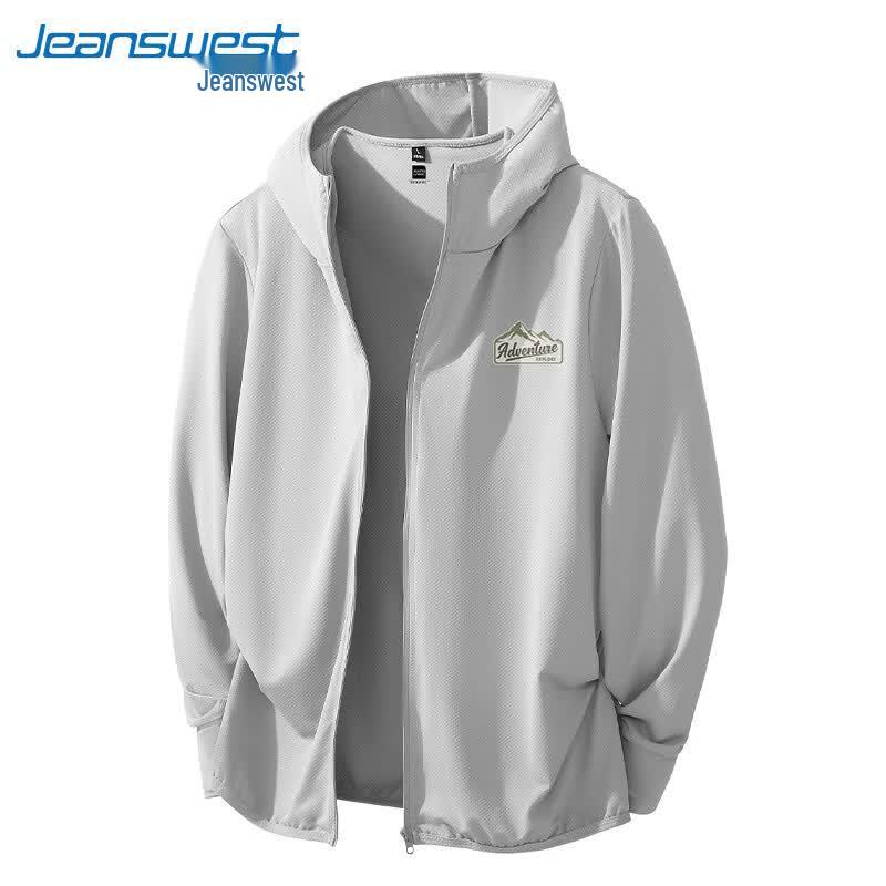 Jeanswest Men's UPF50+ Ice Silk Sun Protection Hoodie