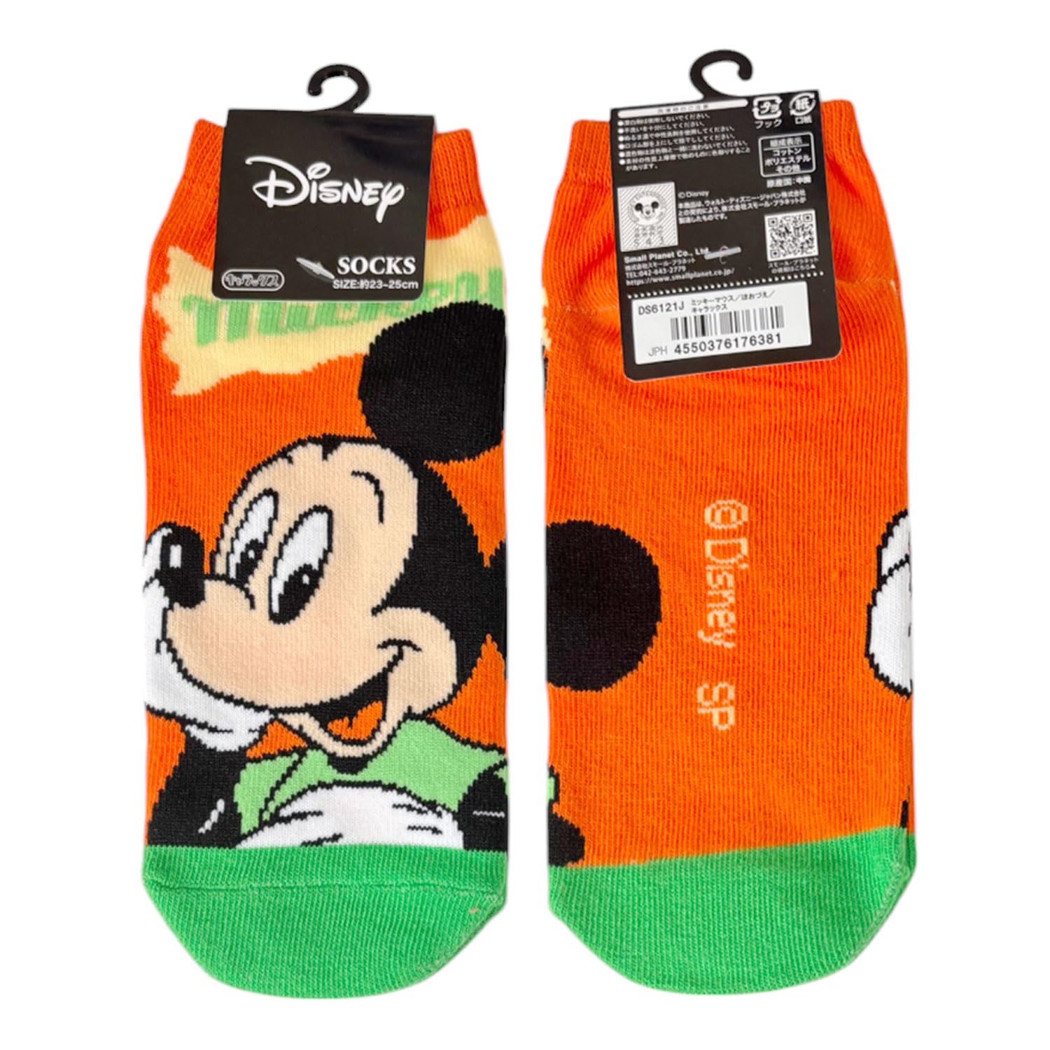 

Носки с персонажами Диснея Small Planet Микки Маус/Щечки Женские 23-25 см