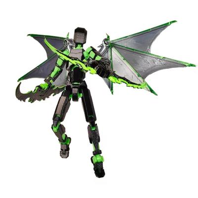 Mobile Doll Set, 3D Printed Titan Robot Mobile Doll, Posable Mobile Doll, Suitable For Collectors, Desktop Decoration