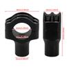 HDBUBALUS Motorcycle Handlebar Riser Universal Motorcycle Handlebar Riser 1.25" Handlebar Mount Bracket Clamp Adapter