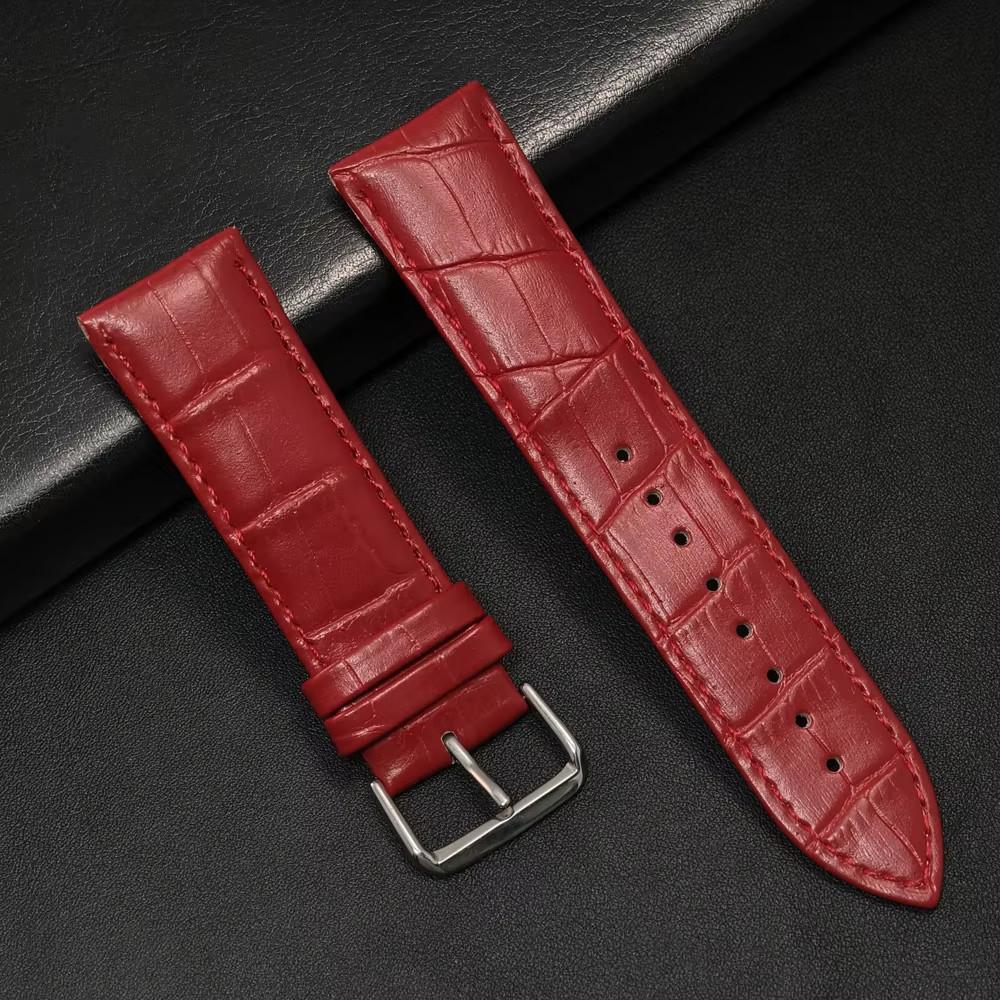 

20mm 22mm Leather Strap for Redmi Watch 5 / 3 Active Lite Soft Business Wristband Strap for Samsung Galaxy Watch 7 6 5 4 Classic 20 MM