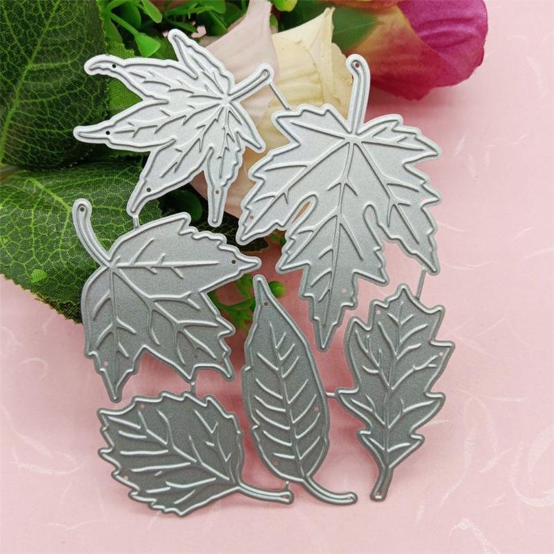 Leaves Embossing Die Cuts Templates for DIY Scrapbooking Album