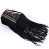 Eye Catching Tassels Epaulets with Bead Decors Stage Suit Shoulder Epaulettes for Shirt and Jackets Women Men Unisex