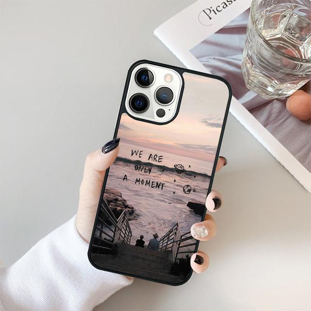 Travel mountain sea beach quotes Cover For iPhone 17 Air 15 16 14 13 12 Pro Max 11 Pro Max Plus Phone Case Coque