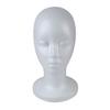 Lightweight Foam Mannequin Head for Wigs And Hats Display, Eyewear Display Model with Stable Base Glasses Headwear Styling Photography
