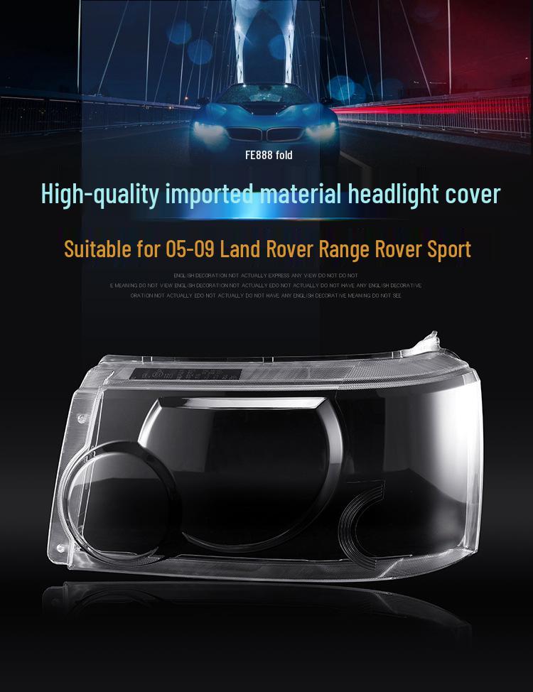 Land Rover Range Rover Sport Headlight Cover Lens Shell 2005-2009 Model