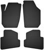 Rubber Car Mats, Set of 4, Universal For: Seat Ibiza IV 6J Hatchback, ST, Station Wagon (2008-2017)