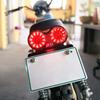 MFC PRO Taillight Motorcycle Brake Light Turn Signal with License Plate Bracket Universal Stop Lamp Turn Signal Tail Light