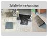 Household Rubber Threshold Ramp for Curbs and Slopes: Car and Road Edge Climbing Pad