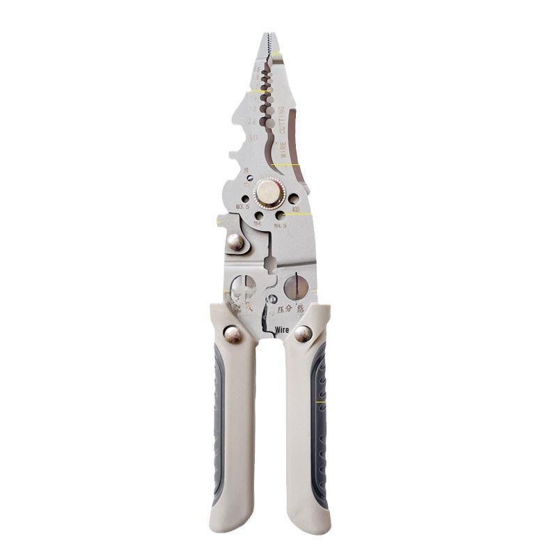Insulated Multifunctional Electrician Wire Stripping and Cutting Pliers Scissors