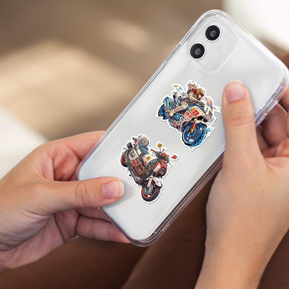 50/100 Sheets of Vehicle Stickers: Waterproof Decals for Phones, Water Bottles, and Children's Scrapbooks