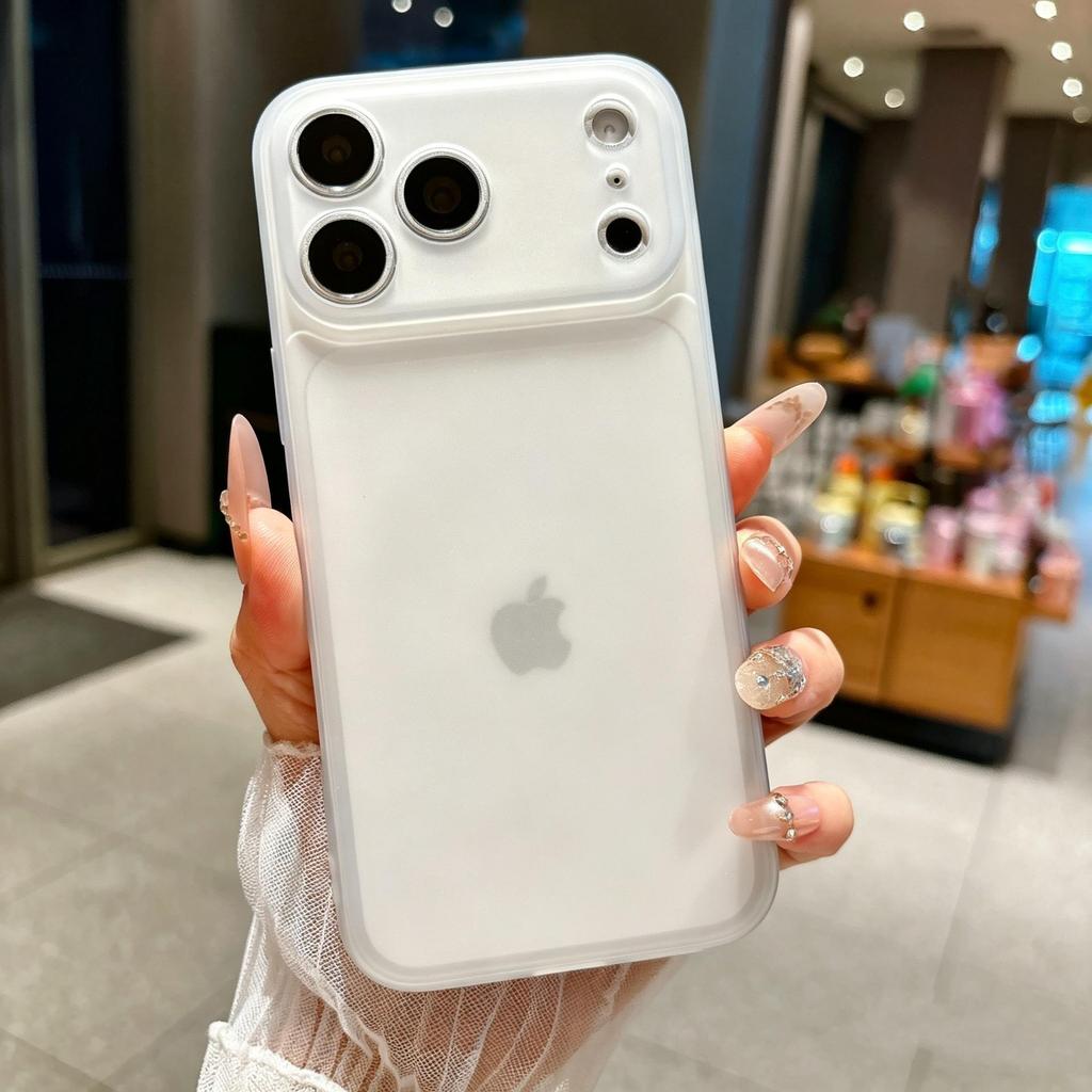 Frosted Trendy Color Soft Case for Apple iPhone 14/15/17/16 Pro Max