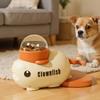 2-in-1 Food Puzzle Slow Feeder Cartoon Fish Design Dog Puzzle Feeder Pet Food Treat Dispenser for Dog Training