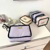 Korean Style Contrast Color Cosmetic Bag Wallet Sanitary Napkin Storage Bag  Student