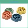 Colorful Anti-choke Slow Feeding Dog Bowl Durable Plastic Pet Food Dish For Small Medium Dogs And Cats