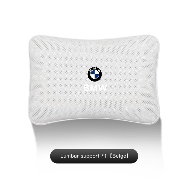 MDNS1 Cuscini per Poggiatesta e Collo per Auto BMW Protezione Cuscino Lombare per Schienale Adesivo Auto Per Performance F30 F40 E46 E60 M F10 X3 E90 F20