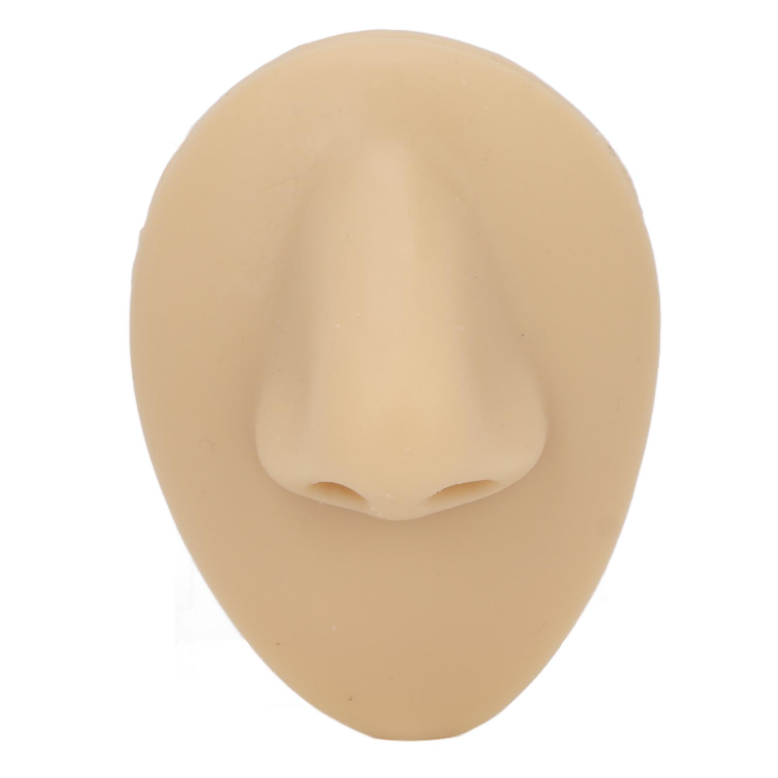Health & Beauty Product Simulation Nose Model Soft Silicone Flexible Human Nose Acupuncture Teaching Display Tool