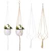 Hanging Planter Flowerpot Plant Holder Macrame Plant Hanger Wall Plant Holder Hanging Basket Flower Basket Balcony Decorations