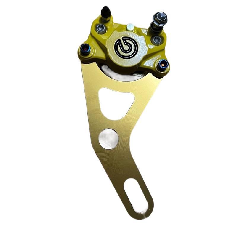 Brembo Little Crab Caliper Flat Fork 220 Ghost Fire Zhan Su for N1S Electric Motorcycle Universal Disc Brake