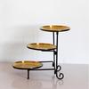 Three Tiers Display Stand for Festives and Casual Dining Detachable Cake Holder Wedding Banquets Cupcakes Holder