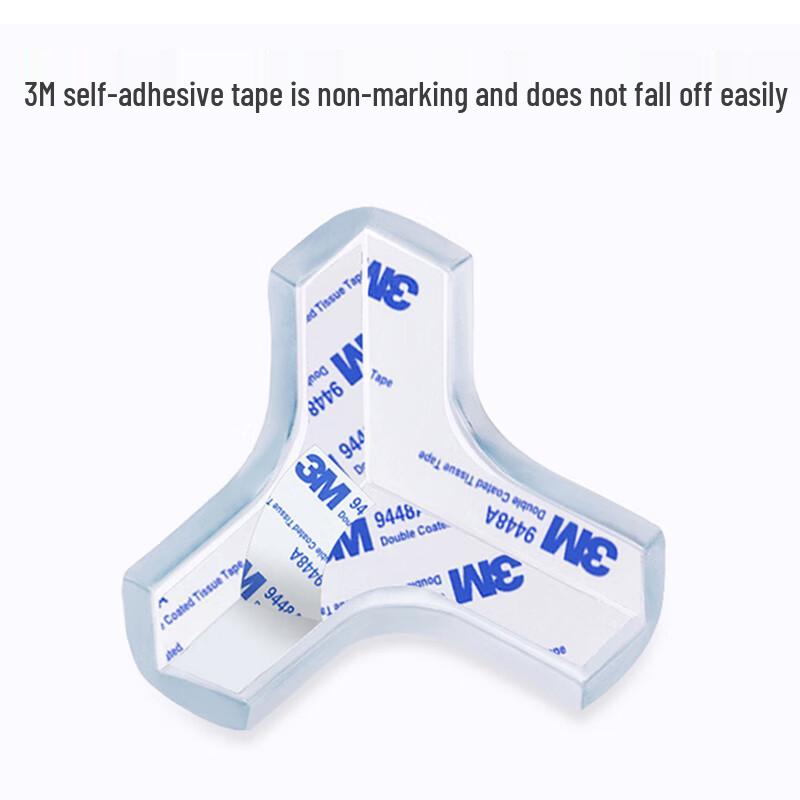 Clear T-Shape Silicone Corner Protectors