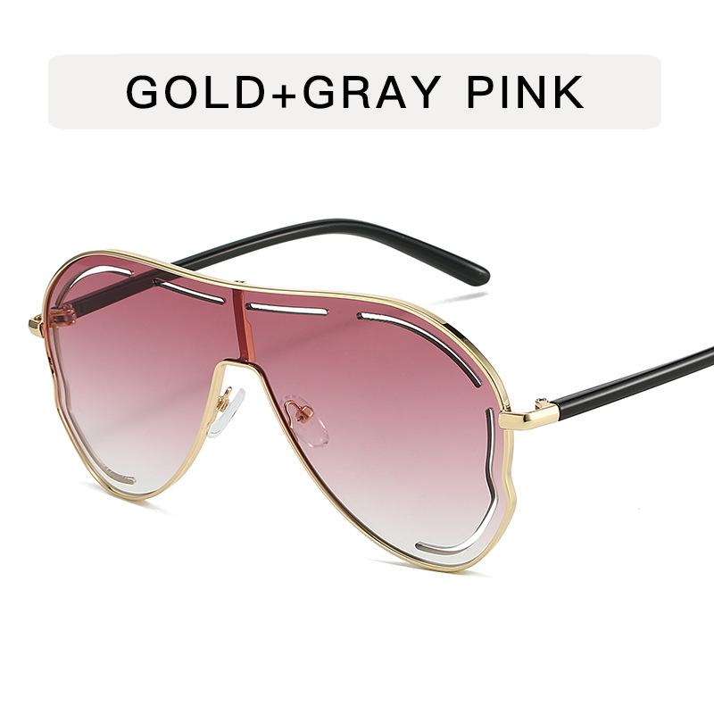 European American Style Sunglasses Male Big Size Hollow Out Women Sunglasses Vintage Stylish Sun Glasses for Woman