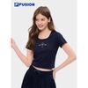 FUSION Women's Zhang Hao Series Knit T-shirt