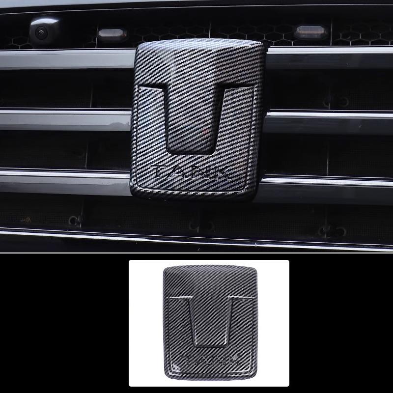 Front Car Logo Sticker for GWM WEY Tank 300 2020-2024 Exclusive Decoration Accessory