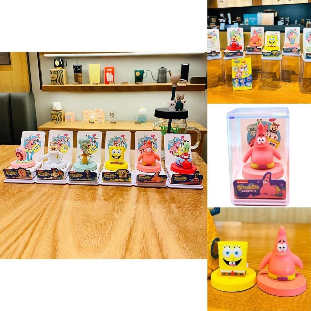 Cute Spongebob Pvc Collectible Figurine Model Toy For Decor And Gift