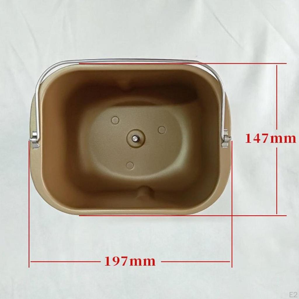 Brotbackautomat Backbehälterplatte Teile, Großraum Ersatzschale Rechteck für