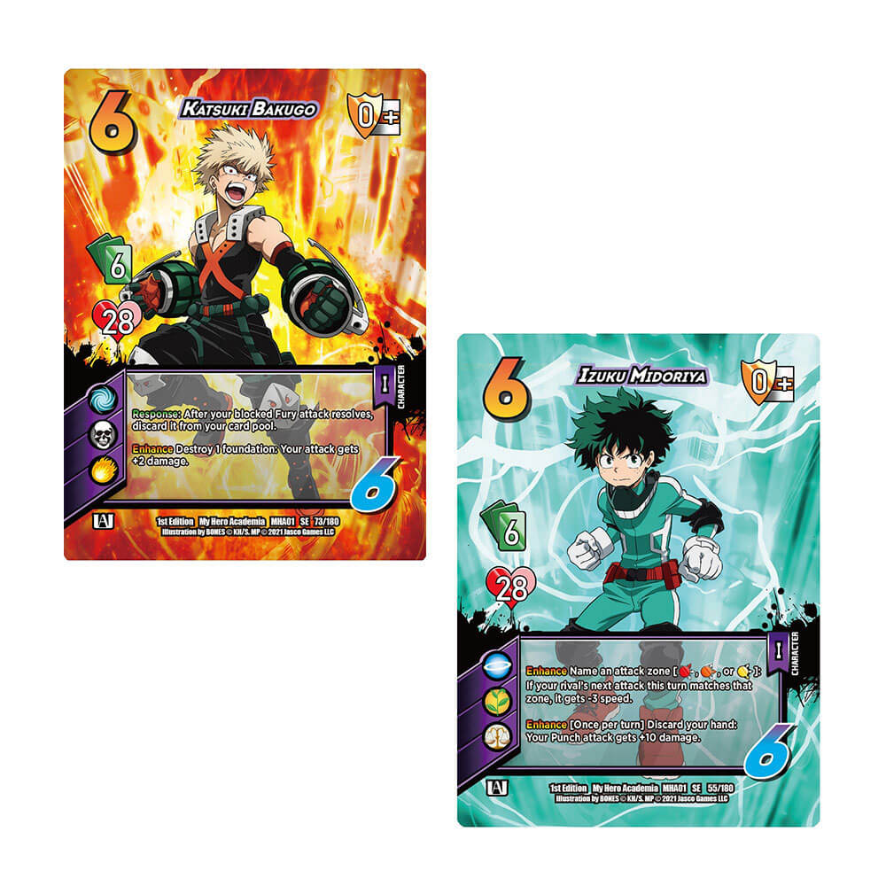My Hero Academia CCG (Midoriya Bakugo)